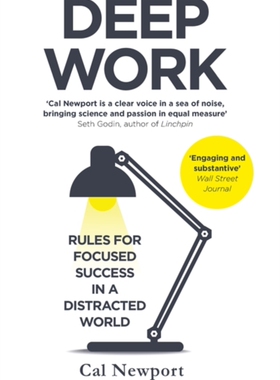 预售【外图原版】深度工作Deep Work : Rules for Focused Success in a Distracted World 《纽约时报》《华尔街日报》力荐书