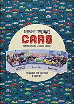 现货【外图原版】进口英文 Terrific Timelines: Cars（手工书）