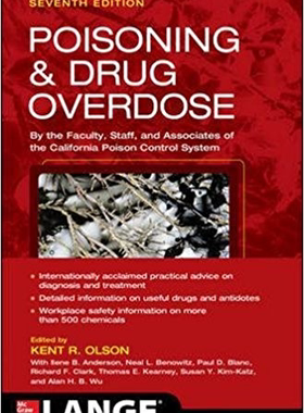 预售【外图台版】Poisoning and Drug Overdose (IE) / Olson、McGraw-Hill 合记图书出版社