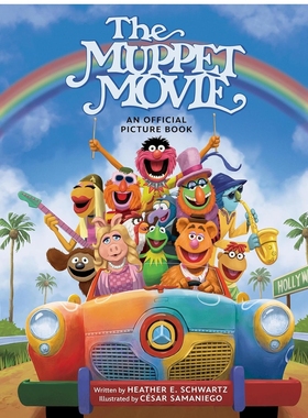 预售 英文原版 布偶电影：官方绘本 Muppet Movie: The Official Picture Book