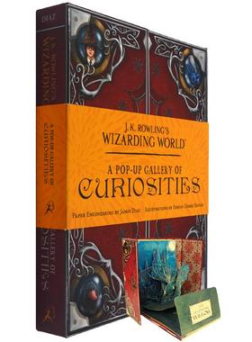 预售【外图原版】J.K.罗琳的魔法世界—立体书 J.K. Rowling's Wizarding WorldA Gallery of Curiosities  精装哈利波特