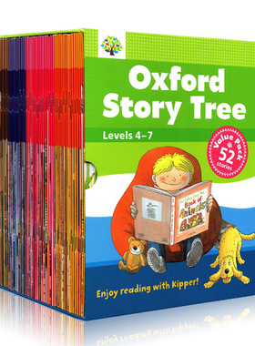 【外图原版】进口英文 【4-7级】英文原版牛津阅读故事树 Oxford Story Tree 52册核心+拓展故事 儿童阅读英语分级读物绘本