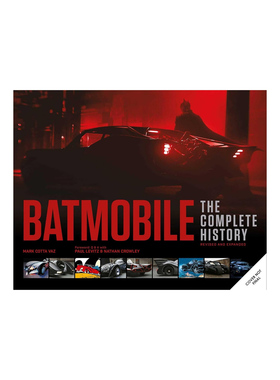 预售 英文原版 蝙蝠战车全史录：增订典藏版 Batmobile: The Complete History [Revised and Expanded]