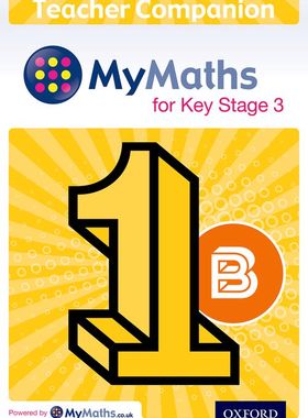 【外图原版】进口英文 现货【牛津教材原版】MyMaths for Key Stage 3 Teacher Companion 1B 关键阶段3的数学教师用书1b