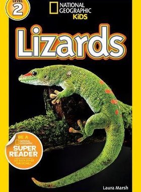 现货【外图原版】进口英文 国家地理 少儿儿童版NGR LIZARDS蜥蜴