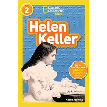 预售 进口英文 国家地理 少儿儿童版NGR HELEN KELLER海伦凯勒