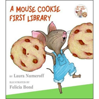 预售 英文原版A Mouse Cookie First Library老鼠饼干的第一个图书馆