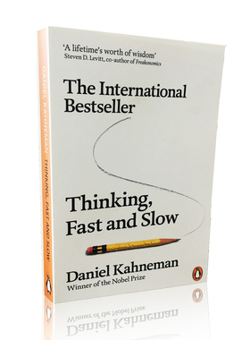 预售【外图原版】进口英文 Thinking Fast and Slow 思考，快与慢