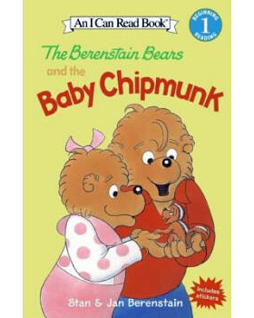 【外图原版】进口英文 The Berenstain Bears and the Baby Chipmunk (Level 1)贝贝熊和