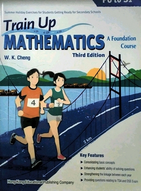 现货【外图港版】Train Up Maths A Foundatn Cours(3rd edn)(培养数
