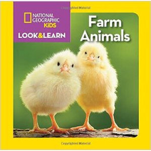 【原版书】【外图原版】进口英文 美国地理 少儿儿童版 National Geographic Kids Look and Learn:Farm Anim厦门外图