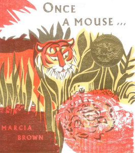 预售 英文原版  Once a Mouse...  (凯迪克奖获奖作品) 从前有一只老鼠…