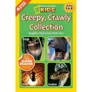 【原版书】【外图原版】进口英文 美国地理 少儿儿童版 National Geographic Readers: Creepy Crawly Collect厦门外图