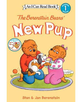 【外图原版】进口英文 The Berenstain Bears' New Pup (Level 1)贝贝熊的小狗