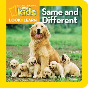 【原版书】原版英文绘本 美国地理 儿童纸板读物 National Geographic Kids Look and Learn: Same and Different厦门外图