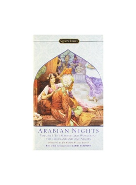 现货 英文原版 The Arabian Nights, Volume I 天方夜谭1：世界经典寓言童话书