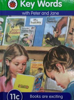 【外图原版】进口英文 Key Words: 11c Books are exciting 关键词：11C有趣的书