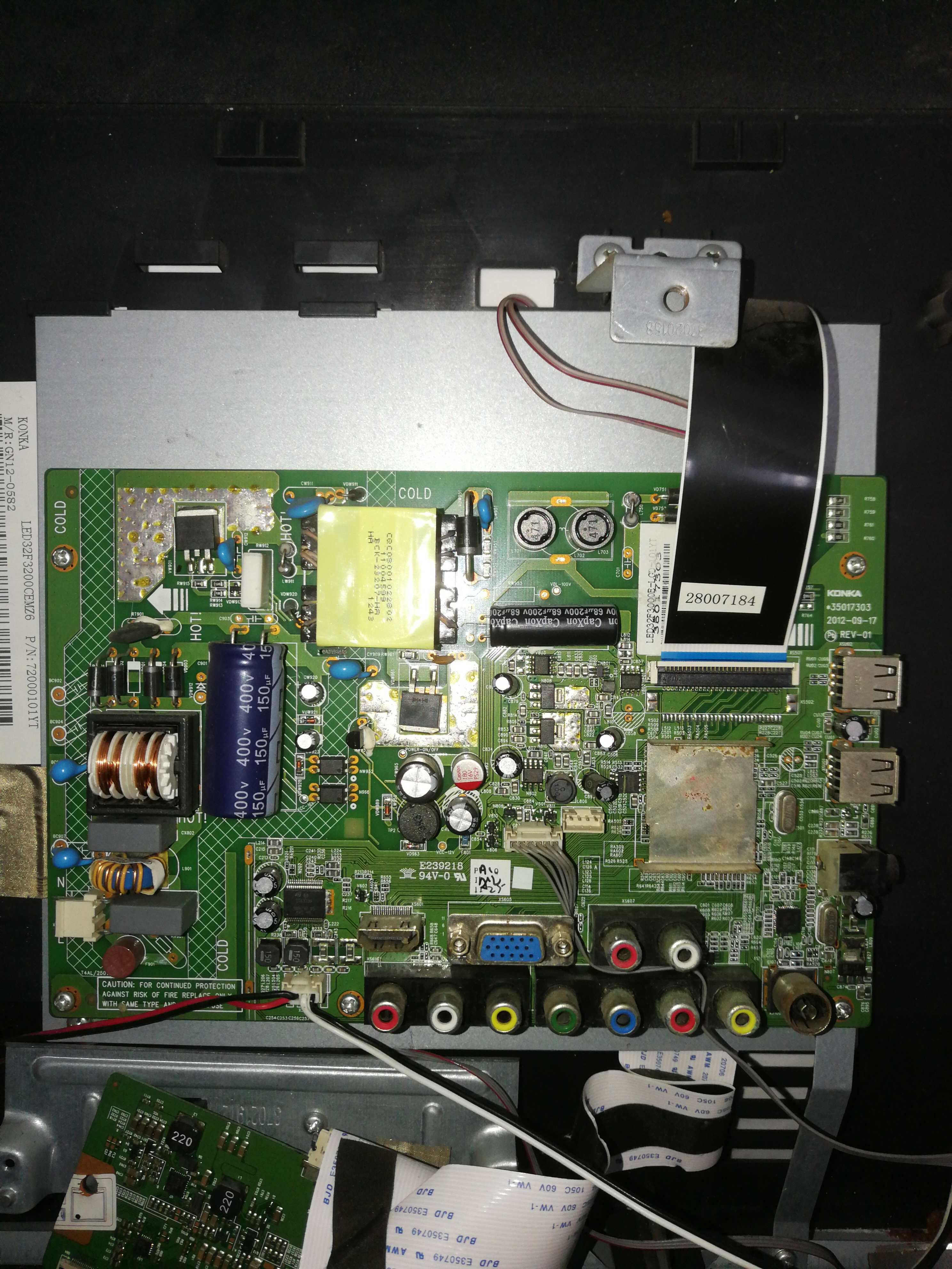 康佳LED32F3300CE主板 35017303 配各种屏