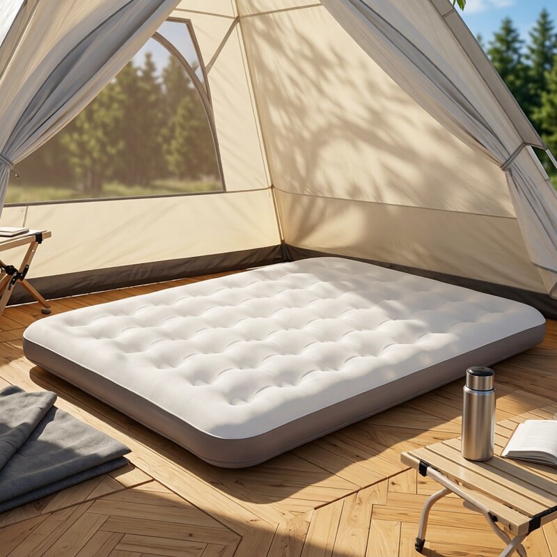 气垫床单人充气床垫双人加厚家用懒人户外露营帐篷便携折叠充气床