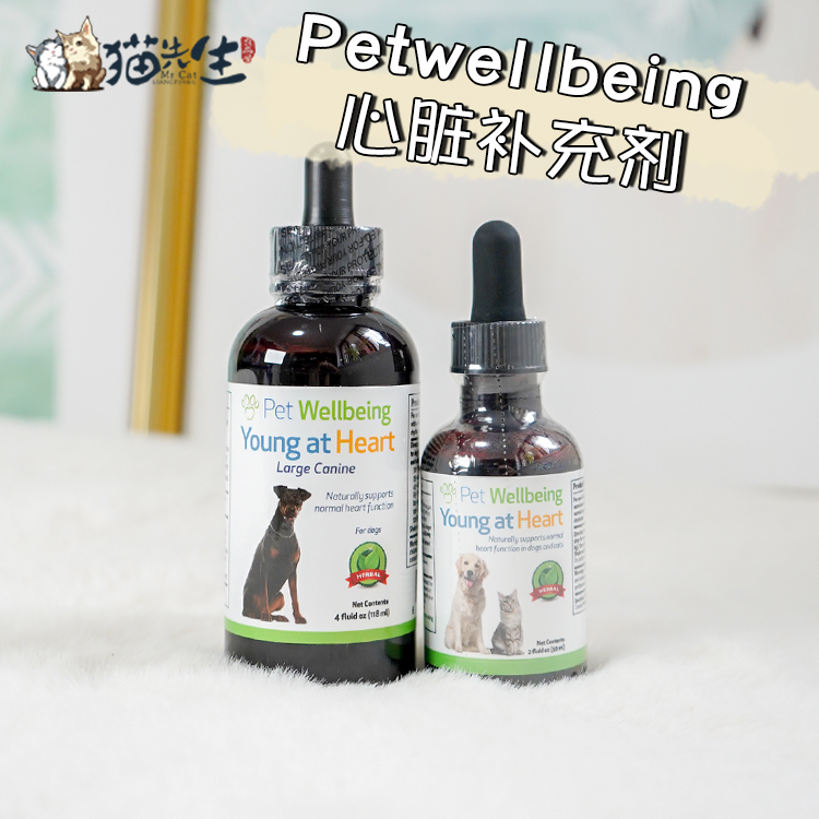 Petwellbeing心脏天然草本补充剂