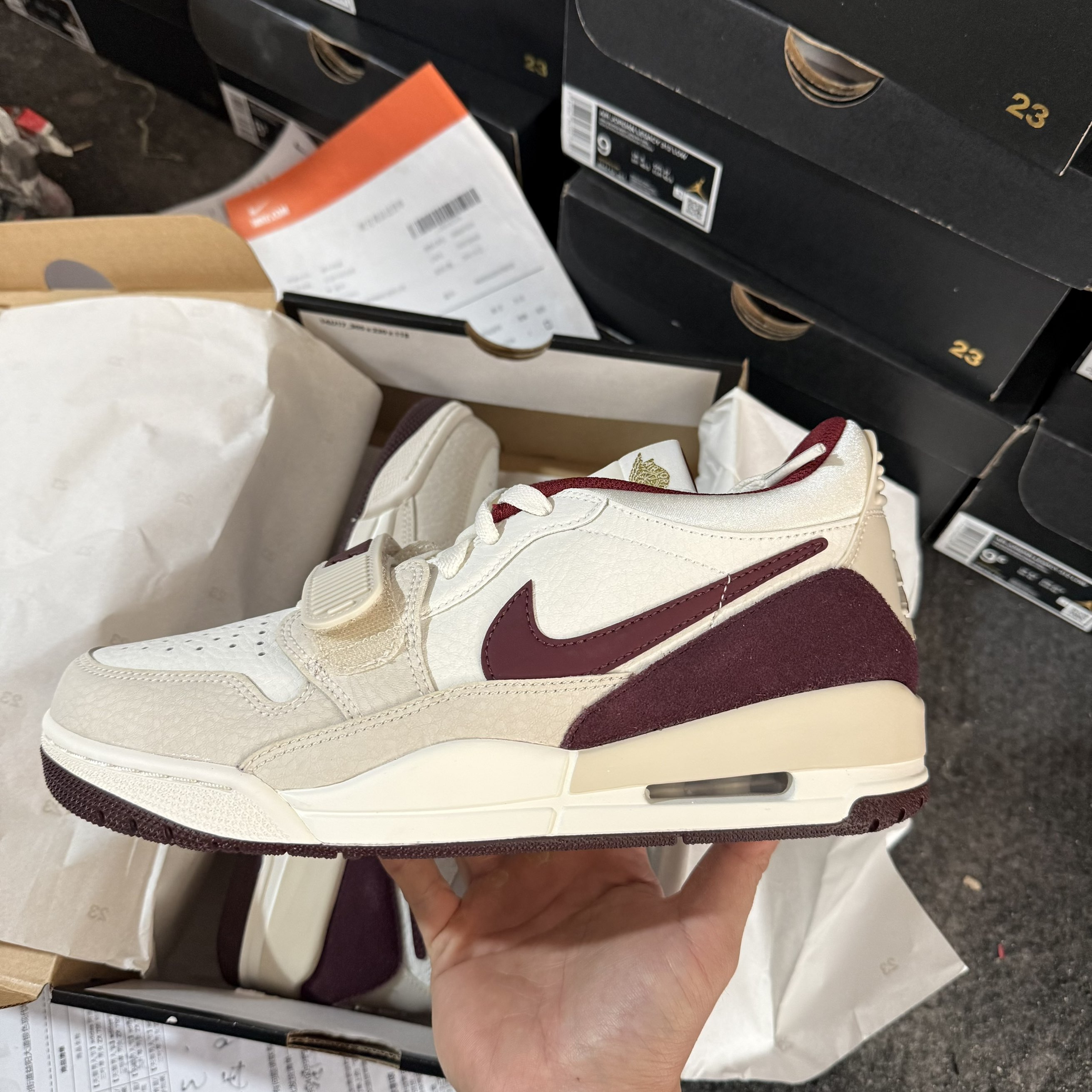 Nike AIR JORDAN LEGACY 312 男子黑白绿低帮篮球鞋FN3406-101