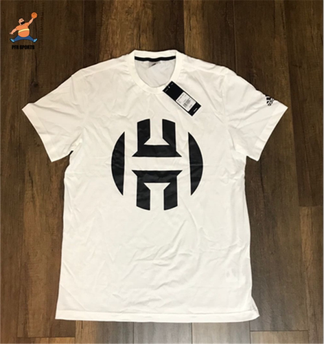 飞人Adidas哈登篮球短袖t恤