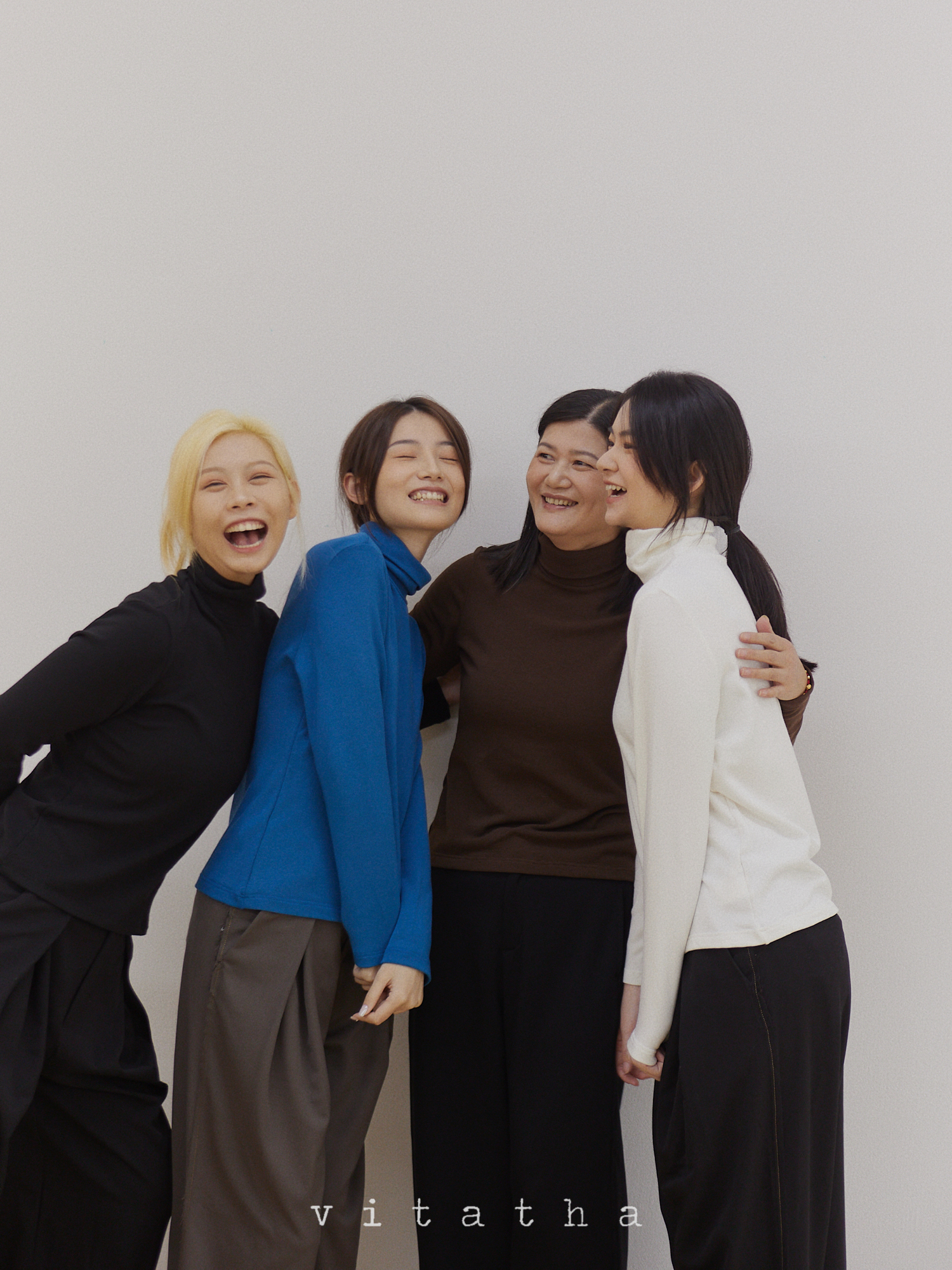 Vitatha番塔塔德绒发热打底衫