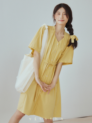 Vitatha番塔塔宽松显瘦连衣裙