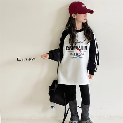 女童加绒卫衣冬装打底衫