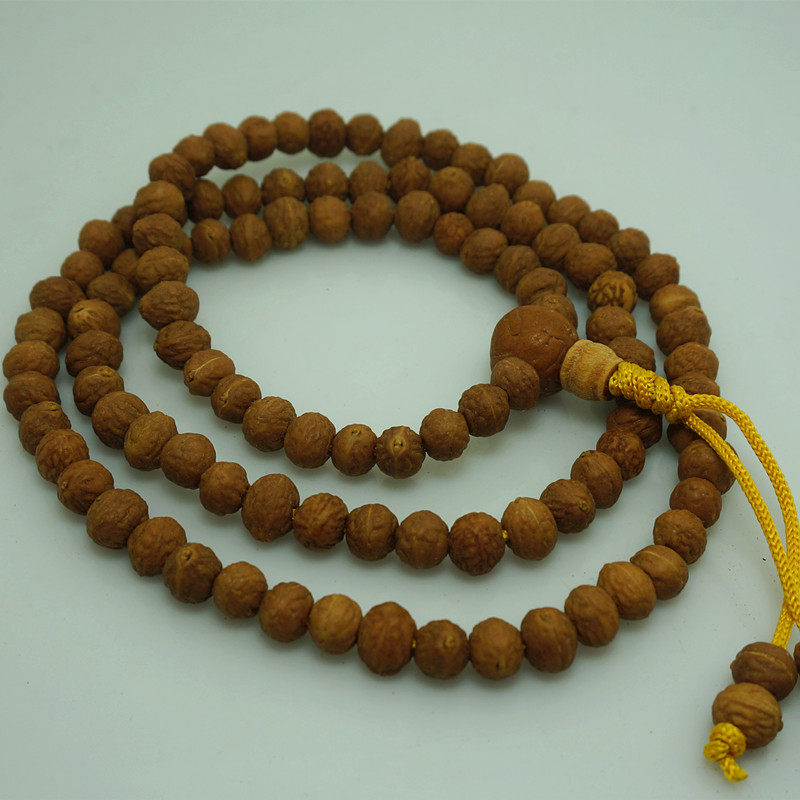 藏风馆 西藏尼泊尔108颗草菩提佛珠 不是凤眼 手持念珠