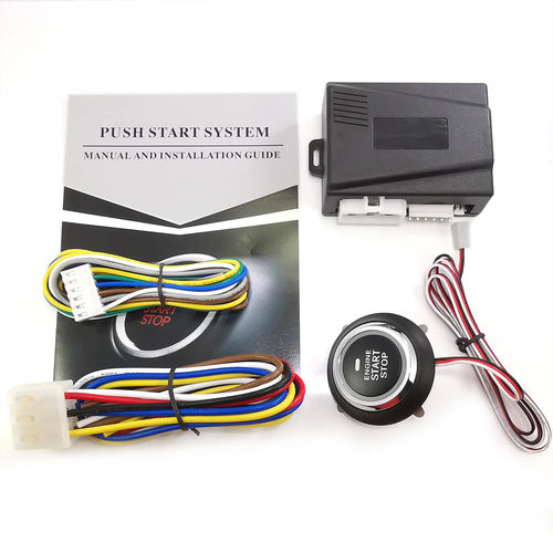 12V car engine push start stop button汽车一键启动SQ9001镖鹰