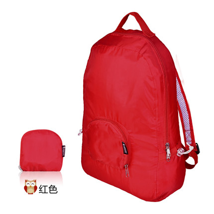 儿童双肩包小背包防水购物袋折叠春卷包环保袋手提收纳袋便携书包