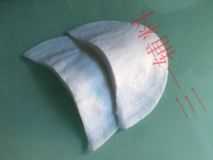 服装辅料加厚棉垫肩 冬季大衣耸肩垫男女西装拉肩大号多层/防溜肩