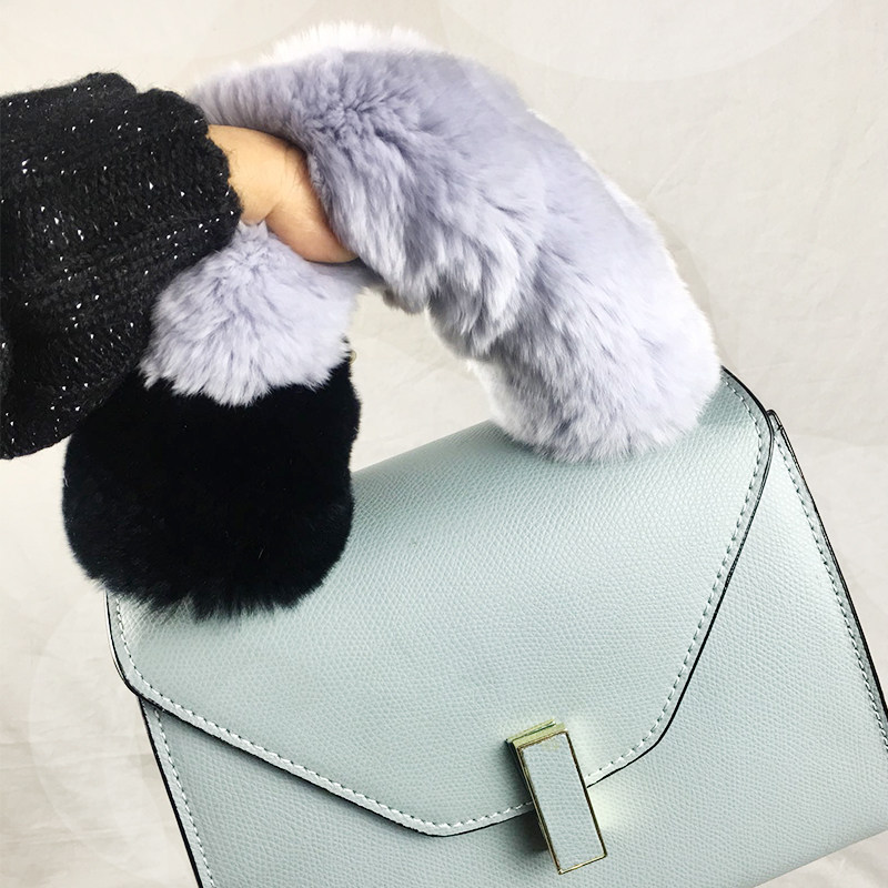 斜挎拼色手提包带配件