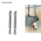 法朵适用于三宅一生包延长带延长链加长手提包带肩带腋下改造配件