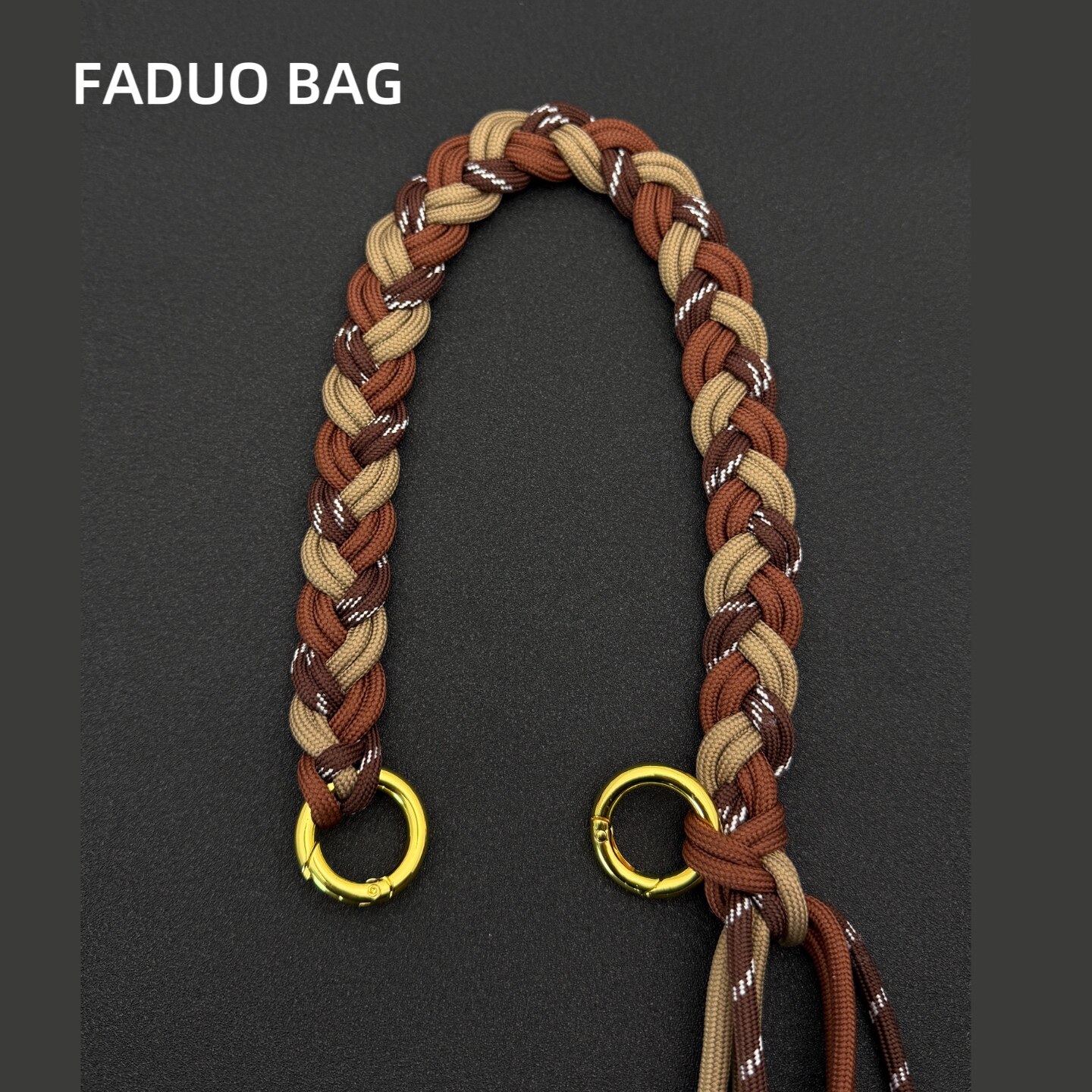 法朵 伊芙琳单肩手提斜挎肩带棕色编织绳包带可替换斜挎肩带配件s,服饰配件/皮带/帽子/围巾,包带,淘宝优惠券,粉丝福利购,淘宝优惠卷