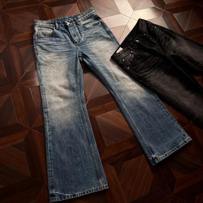 重磅水洗微喇牛仔裤2.0