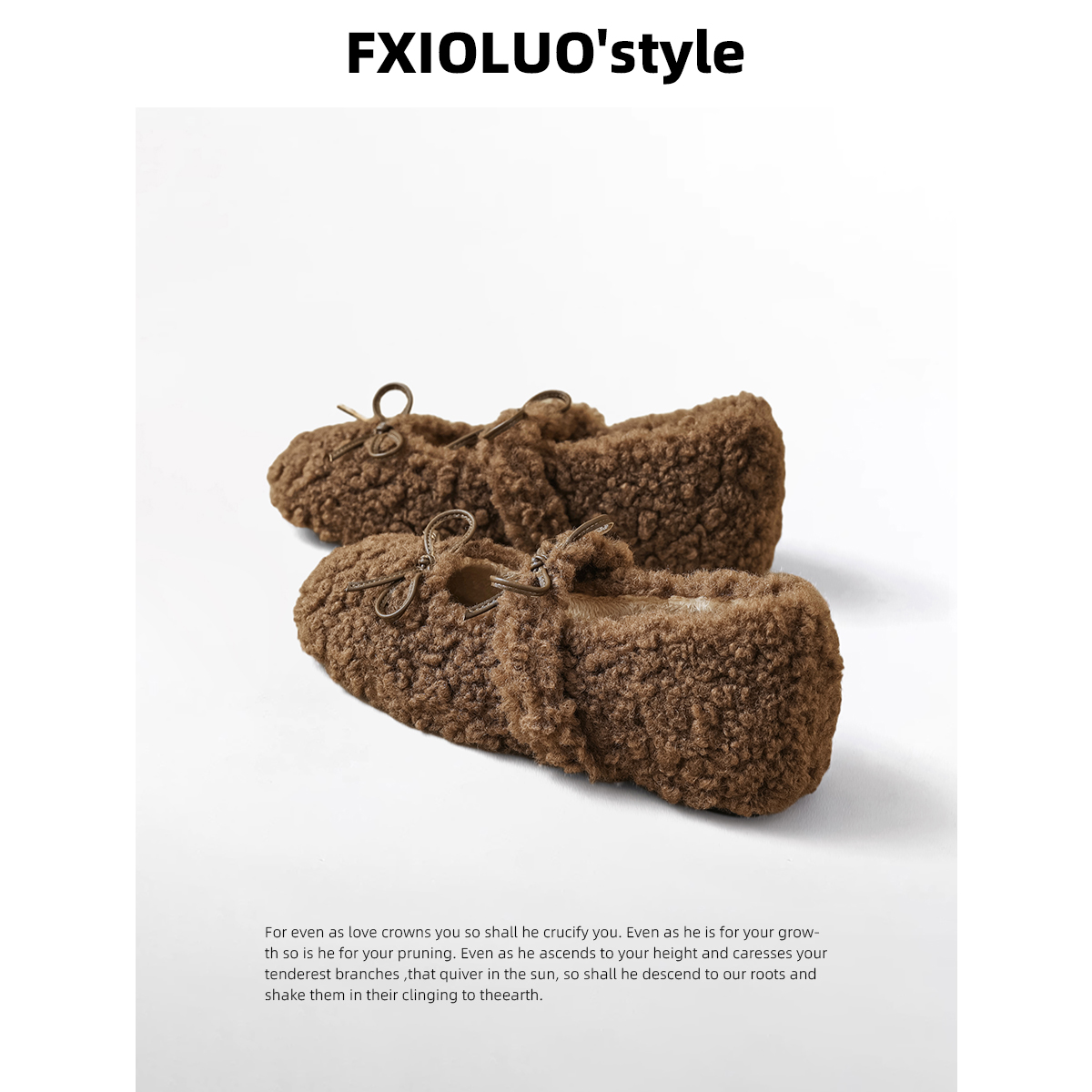 内增高加绒平底玛丽珍鞋