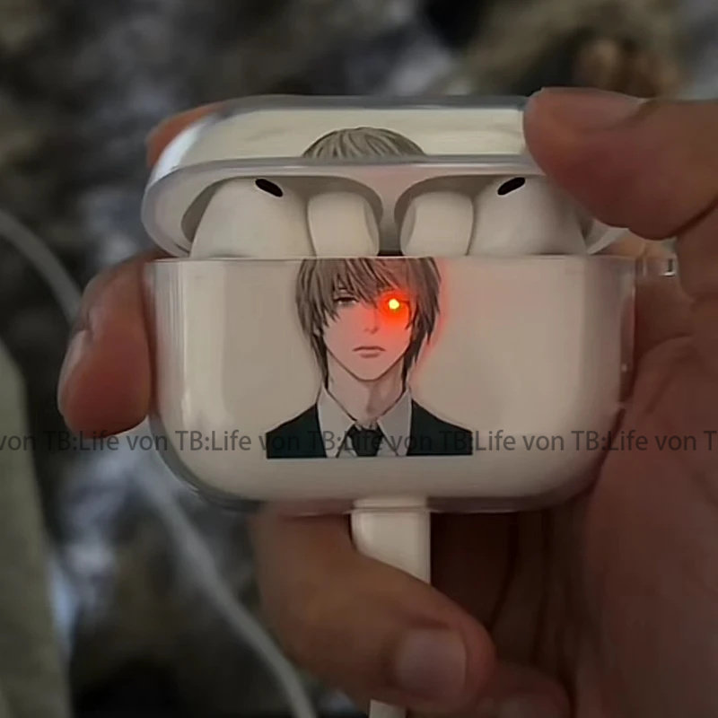死神魅上照动漫日系耳机套适用Airpodspro3保护壳苹果2无线蓝牙盒3代pro2软4代透明壳