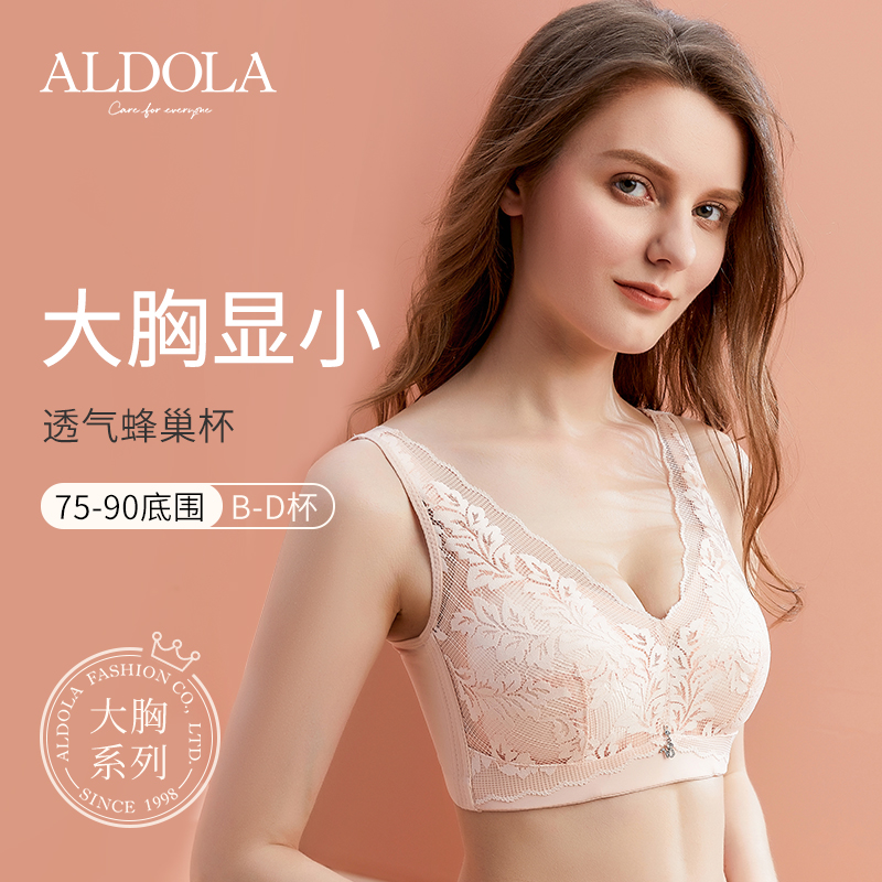 雅黛丽内衣大胸显小聚拢无钢圈