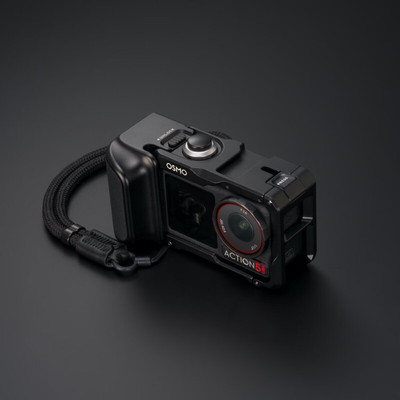 大疆action4街拍手柄 DJI大疆Osmo Action 3/4/5 Pro街拍手柄配件套件运动相机原装配件