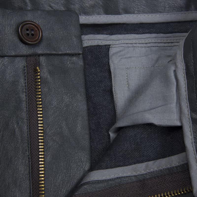 Pantalon cuir homme droit S2VS - Ref 1491639 Image 5