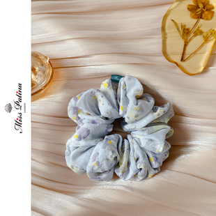 MP复古 奥斯本童话梦幻蝴蝶甜美碎花大肠发圈发饰头绳高级感马尾