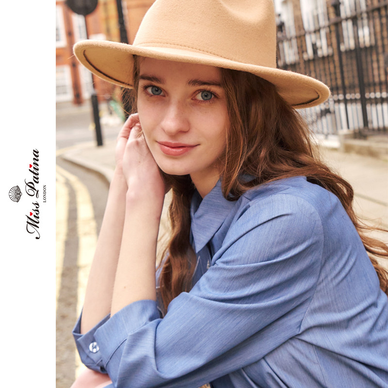 MP简约斯科特Fedora帽子