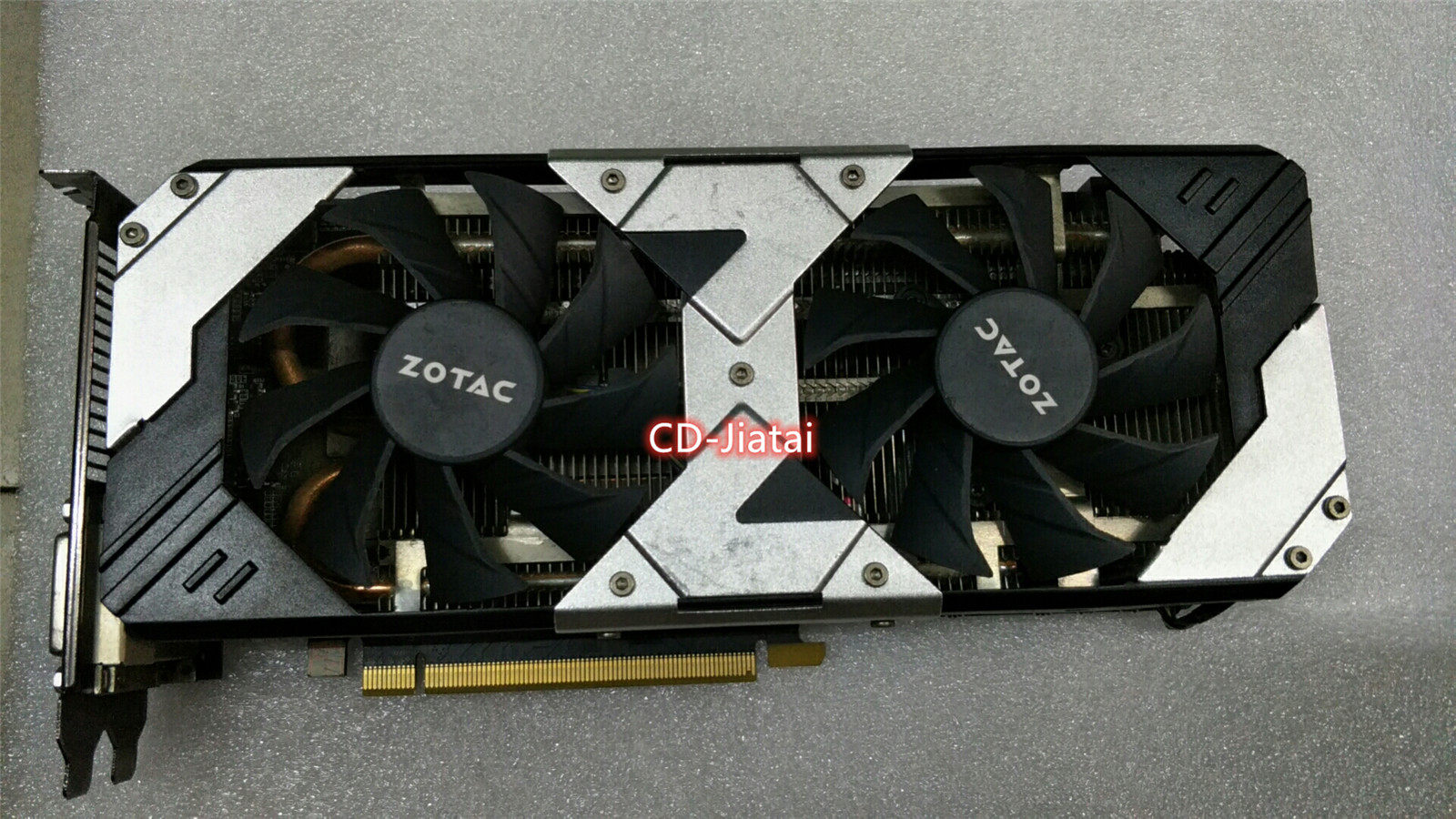 索泰GTX1060 3G霹雳版DDR 5 双风扇 台式机显卡