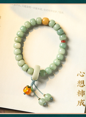 禅木匠菩提根琉璃心想事成手链