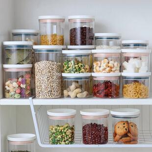 food seal container kitchen plastic dry grain storage contai