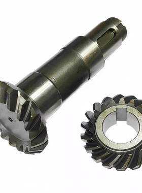 X62W铣床配件X624A立铣头螺旋伞齿轮Z20/Z18长268