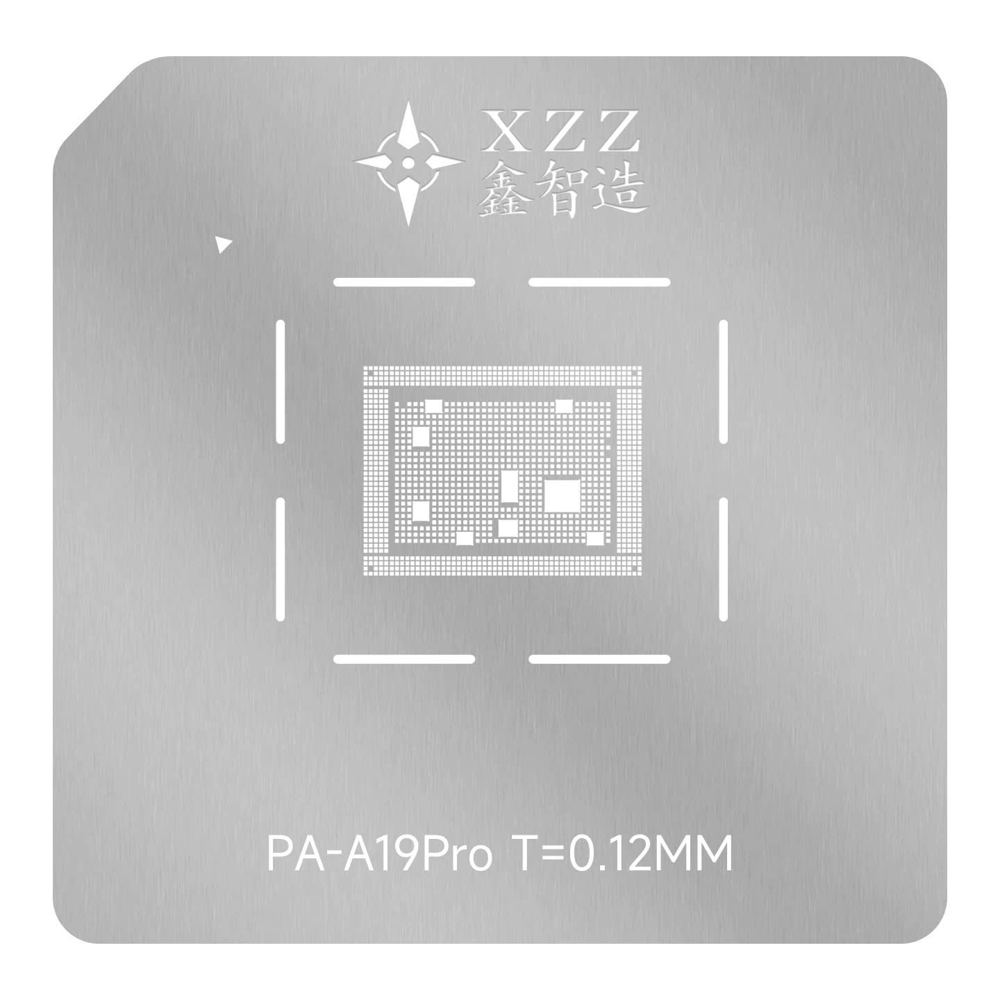 适用于苹果iPhone17PM A19PRO CPU植锡台 A19 CPU植锡钢网刮锡网