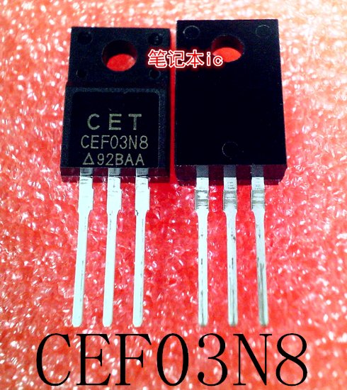 CEF03N8      CEFO3N8     TO-220F      新的